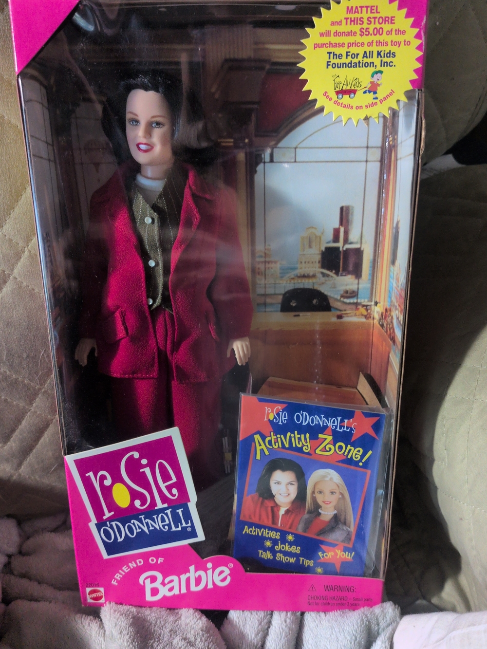 Barbie Rosie O'Donnell Doll in Fuchsia Suit